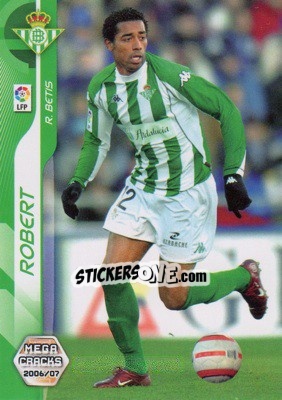 Sticker Robert - Liga 2006-2007. Megacracks - Panini