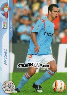 Sticker Angel - Liga 2006-2007. Megacracks - Panini