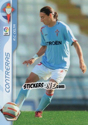 Figurina Contreras - Liga 2006-2007. Megacracks - Panini