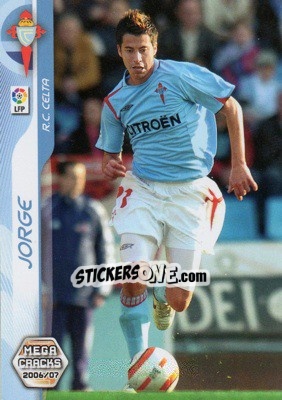 Cromo Jorge - Liga 2006-2007. Megacracks - Panini