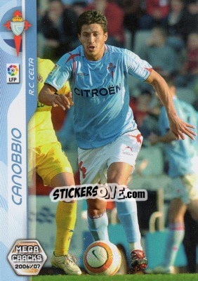 Sticker Canobbio - Liga 2006-2007. Megacracks - Panini