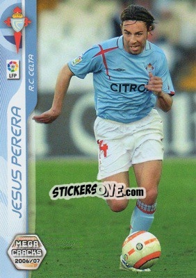 Sticker Jesus Pereira - Liga 2006-2007. Megacracks - Panini