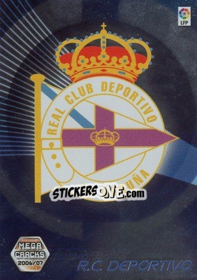 Sticker Emblema - Liga 2006-2007. Megacracks n. 91 - Panini