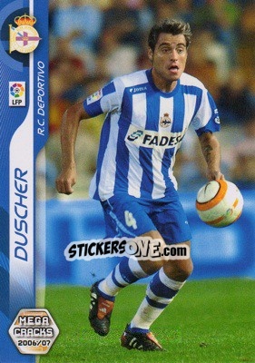 Sticker Duscher - Liga 2006-2007. Megacracks - Panini