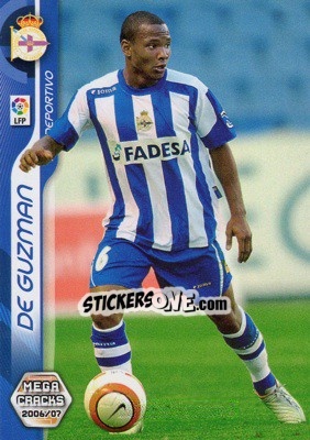 Sticker De Guzman - Liga 2006-2007. Megacracks - Panini
