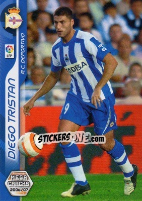 Sticker Diego Tristan - Liga 2006-2007. Megacracks n. 106 - Panini