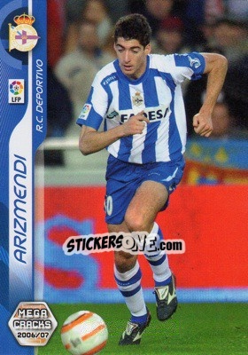 Sticker Arizmendi - Liga 2006-2007. Megacracks n. 107 - Panini