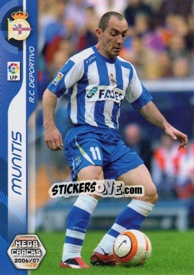 Sticker Munitis - Liga 2006-2007. Megacracks n. 108 - Panini