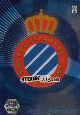 Figurina Emblema - Liga 2006-2007. Megacracks - Panini