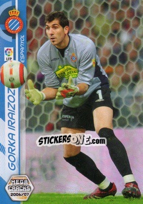 Sticker Gorka Iraizoz - Liga 2006-2007. Megacracks n. 111 - Panini