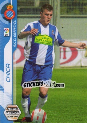 Sticker Chica - Liga 2006-2007. Megacracks - Panini