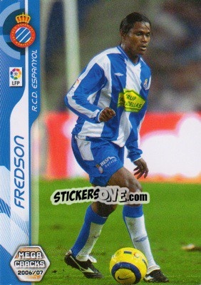 Sticker Fredson - Liga 2006-2007. Megacracks - Panini