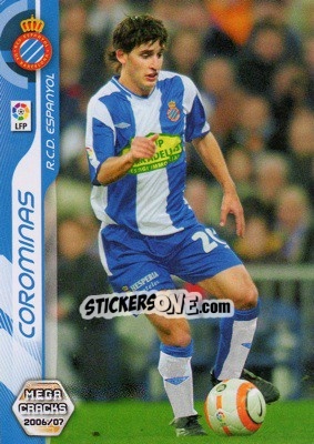 Figurina Corominas - Liga 2006-2007. Megacracks - Panini