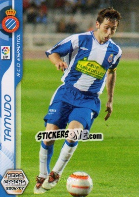 Sticker Tamudo - Liga 2006-2007. Megacracks - Panini