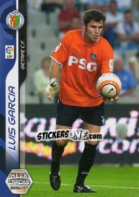 Sticker Luis Garcia - Liga 2006-2007. Megacracks n. 128 - Panini