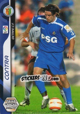 Sticker Contra - Liga 2006-2007. Megacracks - Panini