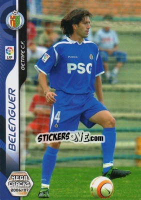 Sticker Belenguer - Liga 2006-2007. Megacracks - Panini