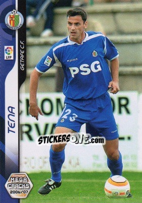 Sticker Tena - Liga 2006-2007. Megacracks - Panini