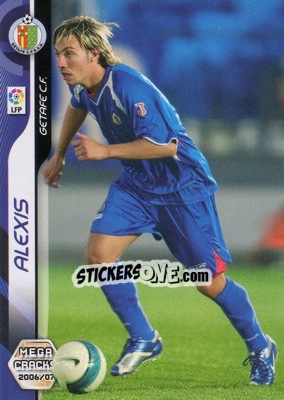 Sticker Alexis - Liga 2006-2007. Megacracks - Panini