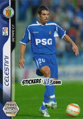 Sticker Celestini - Liga 2006-2007. Megacracks n. 136 - Panini
