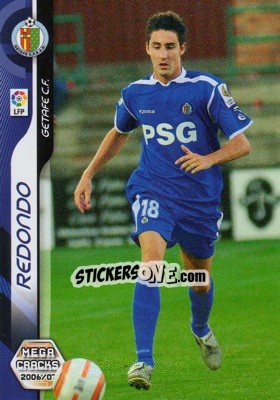 Figurina Redondo - Liga 2006-2007. Megacracks - Panini