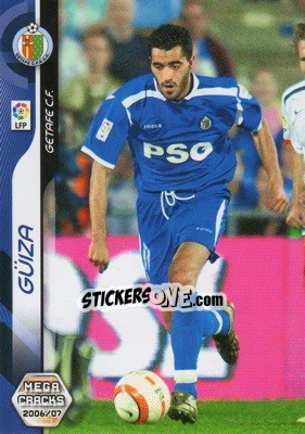 Sticker Guiza - Liga 2006-2007. Megacracks - Panini