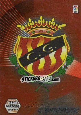 Figurina Emblema - Liga 2006-2007. Megacracks - Panini