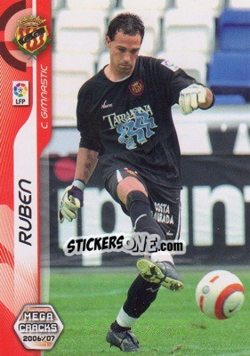 Figurina Ruben - Liga 2006-2007. Megacracks - Panini