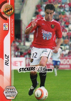 Sticker Ruz - Liga 2006-2007. Megacracks - Panini
