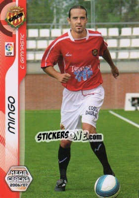 Figurina Mingo - Liga 2006-2007. Megacracks - Panini