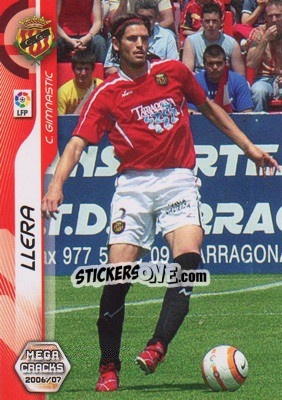 Figurina Llera - Liga 2006-2007. Megacracks - Panini