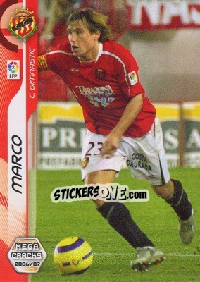 Cromo Marco - Liga 2006-2007. Megacracks - Panini