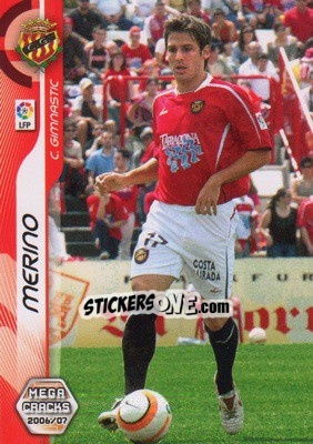 Sticker Merino - Liga 2006-2007. Megacracks - Panini