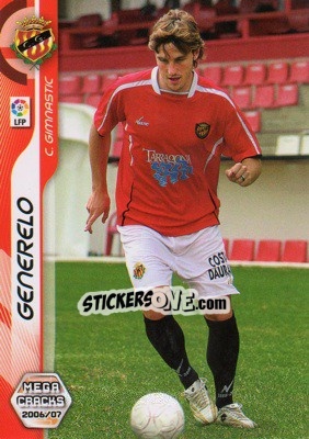 Figurina Generelo - Liga 2006-2007. Megacracks - Panini