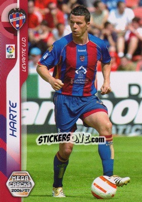 Cromo Harte - Liga 2006-2007. Megacracks - Panini