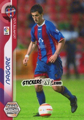 Cromo Nagore - Liga 2006-2007. Megacracks - Panini