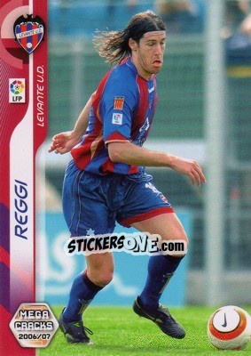 Figurina Reggi - Liga 2006-2007. Megacracks - Panini