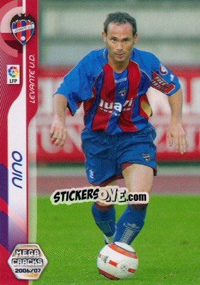 Sticker Nino - Liga 2006-2007. Megacracks n. 179 - Panini