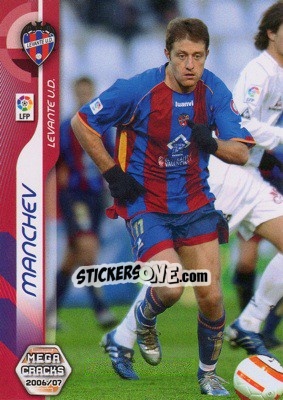 Sticker Manchev - Liga 2006-2007. Megacracks - Panini