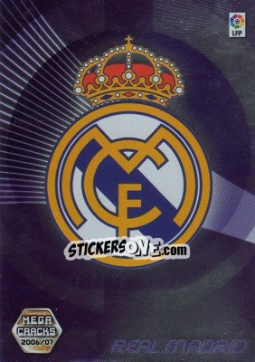 Cromo Emblema - Liga 2006-2007. Megacracks - Panini