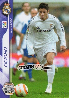 Sticker Cicinho - Liga 2006-2007. Megacracks n. 184 - Panini