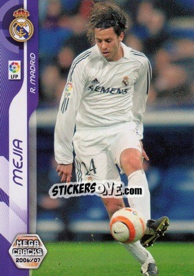 Sticker Mejia - Liga 2006-2007. Megacracks - Panini