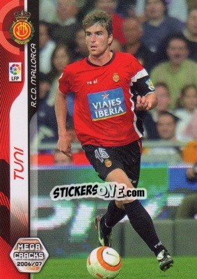 Sticker Tuni - Liga 2006-2007. Megacracks n. 212 - Panini