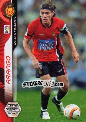 Cromo Arango - Liga 2006-2007. Megacracks - Panini