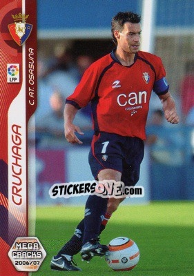 Figurina Cruchaga - Liga 2006-2007. Megacracks - Panini