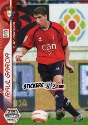 Sticker Raul Garcia - Liga 2006-2007. Megacracks n. 226 - Panini