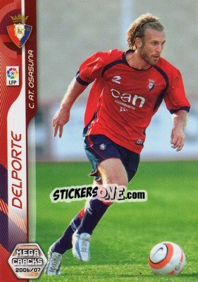 Cromo Delporte - Liga 2006-2007. Megacracks - Panini