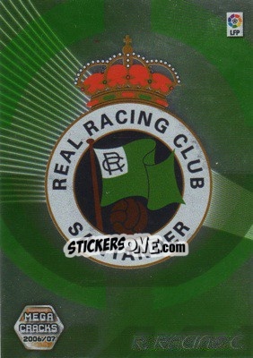 Sticker Emblema - Liga 2006-2007. Megacracks - Panini