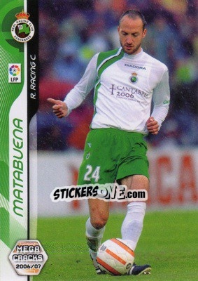 Cromo Matabuena - Liga 2006-2007. Megacracks - Panini