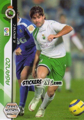 Figurina Aganzo - Liga 2006-2007. Megacracks - Panini